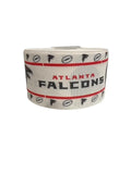 1.5 or 3 Inch Wide Atlanta Falcons Football Printed Grosgrain Hair Bow Ribbon (sold in 3 yard increments)