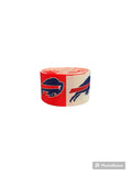 1.5 or 3 Inch Wide Buffalo Bills Football Printed Grosgrain Hair Bow Ribbon (sold in 3 yard increments)