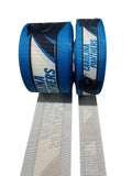 1.5 or 3 Inch Wide Carolina Panthers Printed Grosgrain Cheer Bow Ribbon (sold in 3 yard increments)