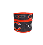 1.5 or 3 Inch Wide Chicago Bears Football Printed Grosgrain Hair Bow Ribbon (sold in 3 yard increments)