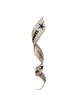 2.5 Inch Wired Cowboys on White Football Sports Team Ribbon (sold in 10 yard roll)