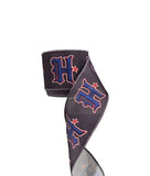Texans Football Ribbon, 2.5 Inch Wired Sports Team Ribbon (10 Yard Roll)
