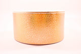 Gold Hologram Foil Grosgrain Ribbon, 3-Inch Cheer Bow Ribbon