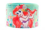 Ariel Mermaid Green Grosgrain Ribbon – 1.5 and 3 Inch Widths