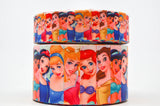 Princess Printed Grosgrain Ribbon, Cheer Bow Ribbon (3 Yard Increments)
