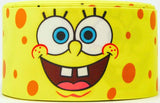 SpongeBob Printed Grosgrain Ribbon, Cheer Bow Ribbon (3 Yards)