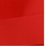 Solid Red Grosgrain Cheer Bow Ribbon (3 inch, 1.5 inch) – 3 Yard Increments