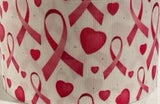 Pink Ribbon Grosgrain Ribbon, Breast Cancer Awareness (3 Yard Increments)