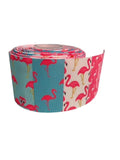 Pink Flamingo Grosgrain Ribbon, Cheer Bow Craft Supply (3-Yard Increments)