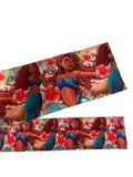 Little Mermaid Printed Grosgrain Ribbon, Cheer Bow Ribbon (3 Yard)