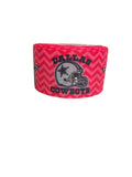 Pink Chevron Dallas Cowboys Grosgrain Ribbon, Hair Bow Ribbon (3 Yard)