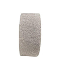 3 Inch Chunky White Sparkle Ribbon, Cheer & Hair Bow Material (3 Yards)