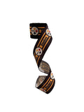 2.5 Inch Wired Steelers Collage Football Sports Team Ribbon (sold in 10 yard roll)