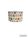 Christmas Ornament Collage Ribbon, 3 Inch Grosgrain, Cheer Bow Ribbon (3 Yards)