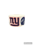 NY Giants Football Ribbon, Grosgrain Hair Bow Ribbon (3 Yards)