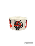 Cincinnati Bengals Football Grosgrain Ribbon, Hair Bow Craft (3yd)
