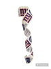 2.5 Inch Wired NY Giants Football Sports Team Ribbon (sold in 10 yard roll)