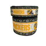 Green Bay Packers Grosgrain Ribbon, Hair Bow Material (3 Yards)