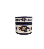 Baltimore Ravens Grosgrain Ribbon, Cheer Bow Craft Ribbon (3 Yards)