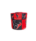 Houston Texans Ribbon, Sports Ribbon, Red & Black Grosgrain