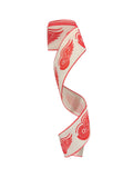 Red Wings Wired Ribbon, Sports Team Collage (10 Yard Roll)