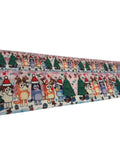 Christmas Dog & Tree Grosgrain Ribbon, Holiday Crafts (3 Yard)