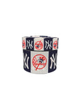 NY Yankees Baseball Printed Grosgrain Ribbon, Hair Bow Ribbon (3-Yard)