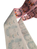 Pink Halloween Ribbon, BOO Ghosts Print (3 Yard Increments)