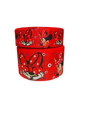 Minnie Mouse Printed Grosgrain Ribbon, Hair Bow Supplies (3-Yard)
