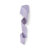 2.5 Inch Wired Solid Purple Ribbon on Canvas (sold in 10 yard roll)