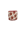Football Sports Team Ribbon - 2.5 Inch Wired Diagonal Collage (10 Yard Roll)