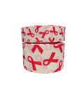 Breast Cancer Awareness Ribbon, Printed Grosgrain, Pink Ribbon (Sold in 3 Yard Length)
