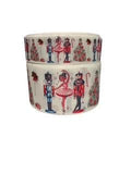 Nutcracker Dancer Grosgrain Ribbon, Holiday Crafts (3-Yard Increments)