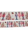 Nutcracker Dancer Grosgrain Ribbon, Holiday Crafts (3-Yard Increments)