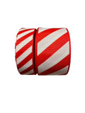 Candy Cane Striped Grosgrain Ribbon, Holiday Crafts (3 Yard Increments)