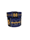 College Blue and Black Grosgrain Ribbon, Hair Bow Ribbon (3-Yard Increments)