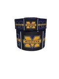 College Blue and Black Grosgrain Ribbon, Hair Bow Ribbon (3-Yard Increments)