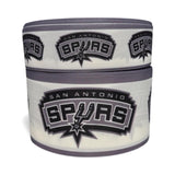 San Antonio Spurs Printed Grosgrain Hair Bow Ribbon (sold in 3 yard increments)