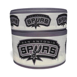 San Antonio Spurs Printed Grosgrain Hair Bow Ribbon (sold in 3 yard increments)