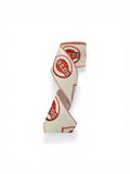 2.3 inch Cincinnati Collage on White Baseball Team Ribbon