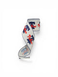 2.5 inch Phillies Collage on White Baseball Team Ribbon