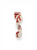 2.5 inch Virginia Collage on White Football Team Ribbon