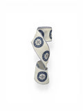 2.5 inch Mariners Collage on White Baseball Team Ribbon