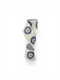 2.5 inch Mariners Collage on White Baseball Team Ribbon