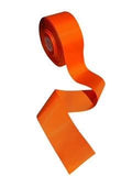 3 Inch Wide Solid Russet Orange Grosgrain Cheer Bow Ribbon (3 Yard Increments)