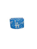 2.5 inch Wired Dodgers on Light Blue Sports Team Ribbon (DISCOUNTED)