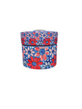 Red White Blue 4th of July Floral Grosgrain Cheer Bow Ribbon (1.5" & 3" Wide)