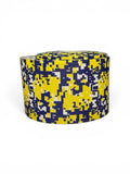 Royal Blue & Yellow Camo Grosgrain Ribbon, 3 Inch Cheer Bow Ribbon