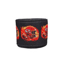 2.5 Inch Wired Chiefs on Fire Football Team Ribbon (sold in 10 yard roll)