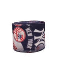 2.5 Inch Wired New York Baseball Sports Team Ribbon (sold in 10 yard roll)